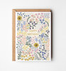 Ditsy Floral Happy Birthday Card
