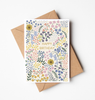 Ditsy Floral Happy Birthday Card
