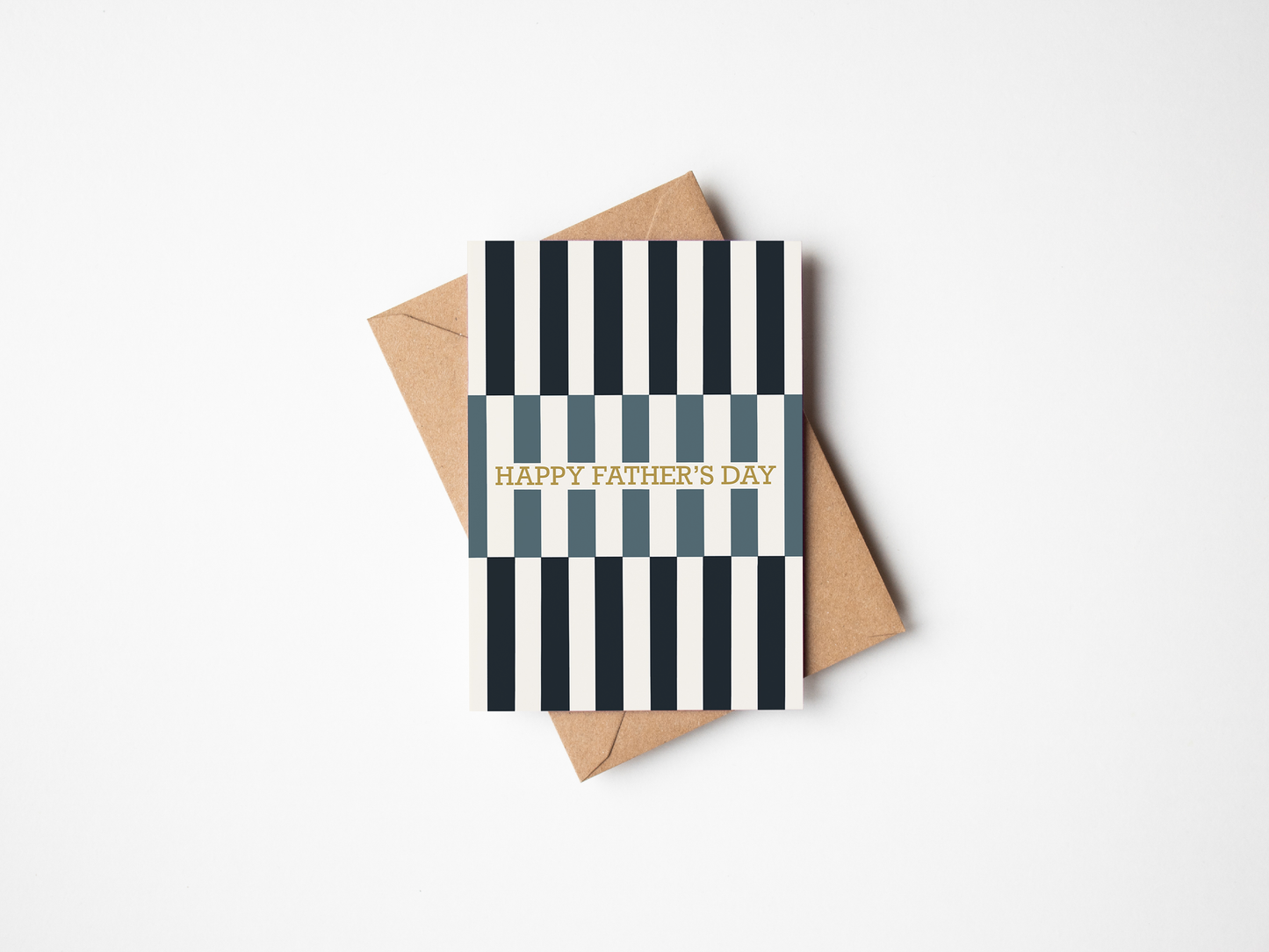 Stripe Father's Day Card