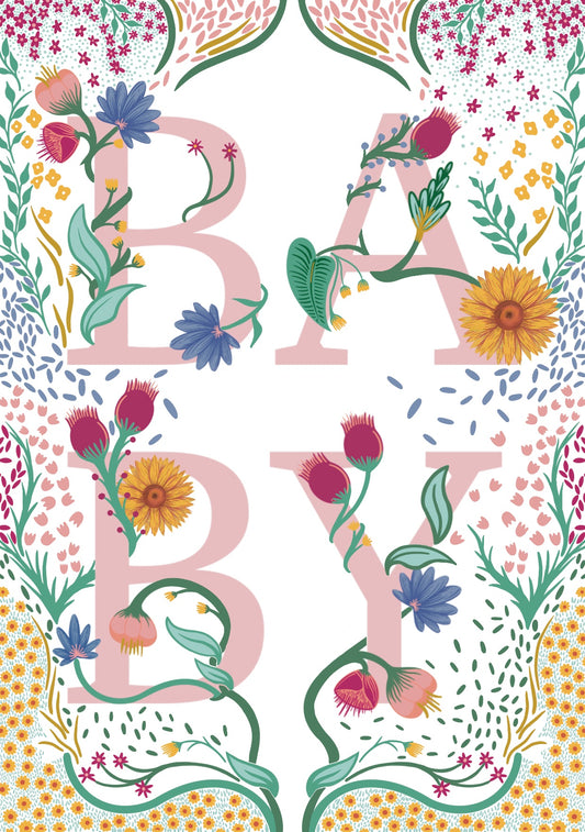 New Baby Greetings Card