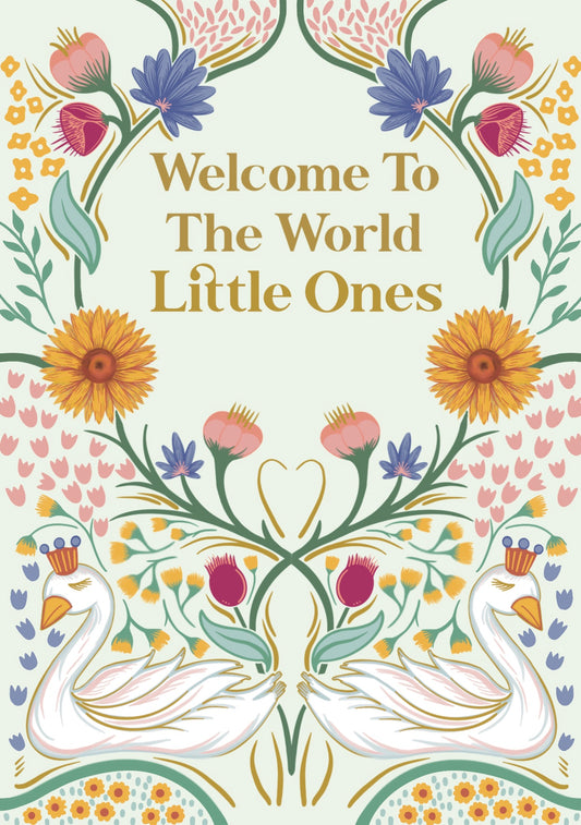 New Twins Greetings Card