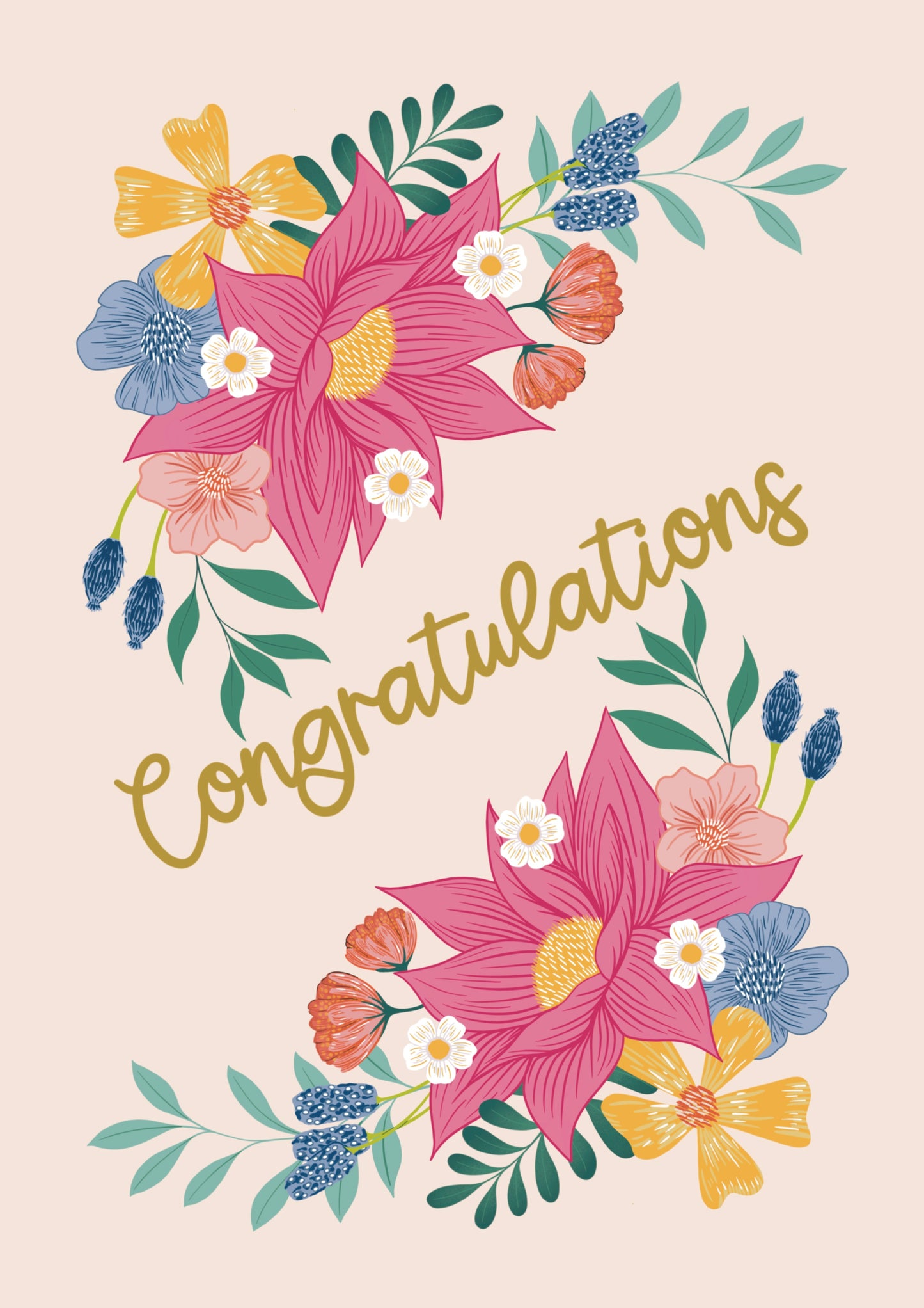 Congratulations Greetings Card