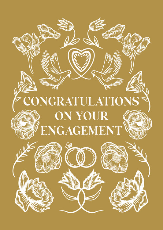 Engagement Greetings Card