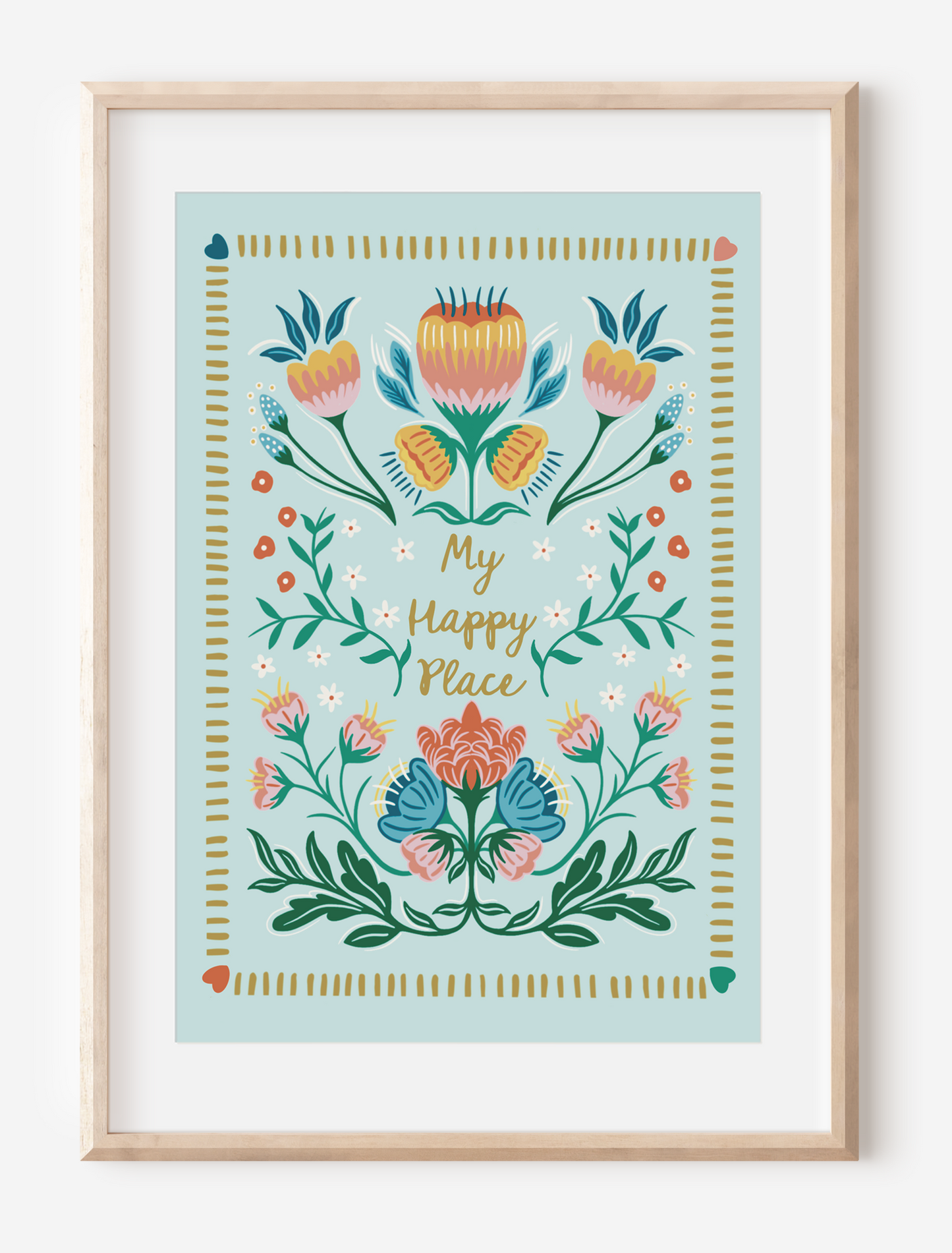 My Happy Place Art Print