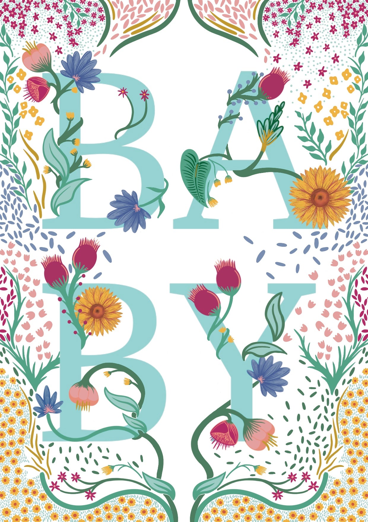 BABY Art Print