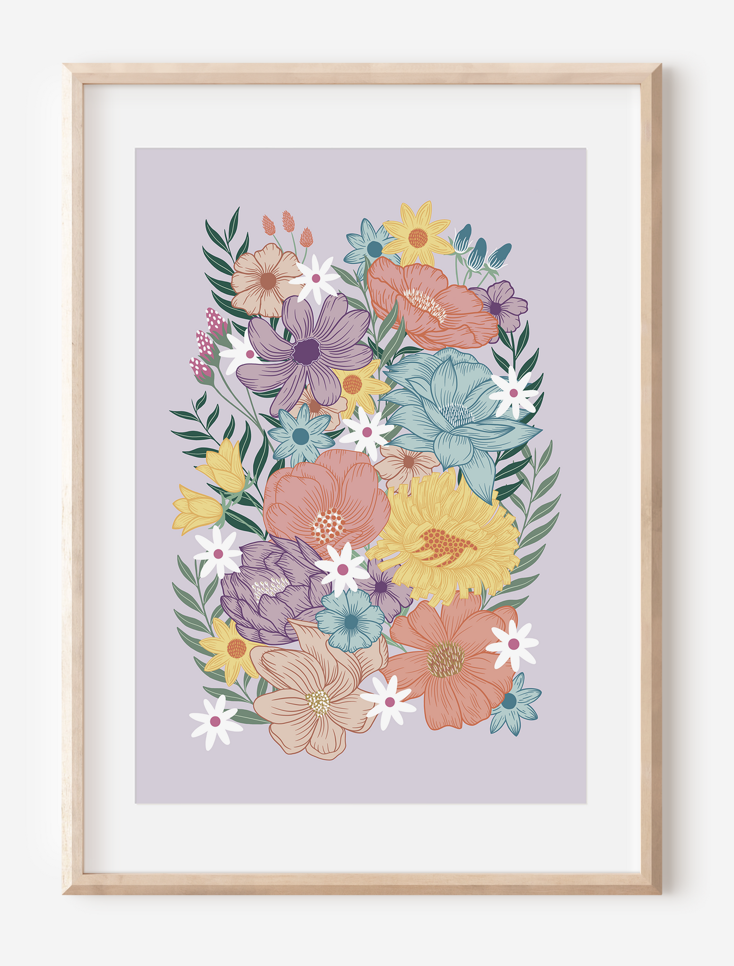 Floral Art Print
