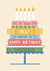 Book Happy Birthday Greeting Card