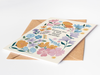Retro Floral Happy Birthday Card