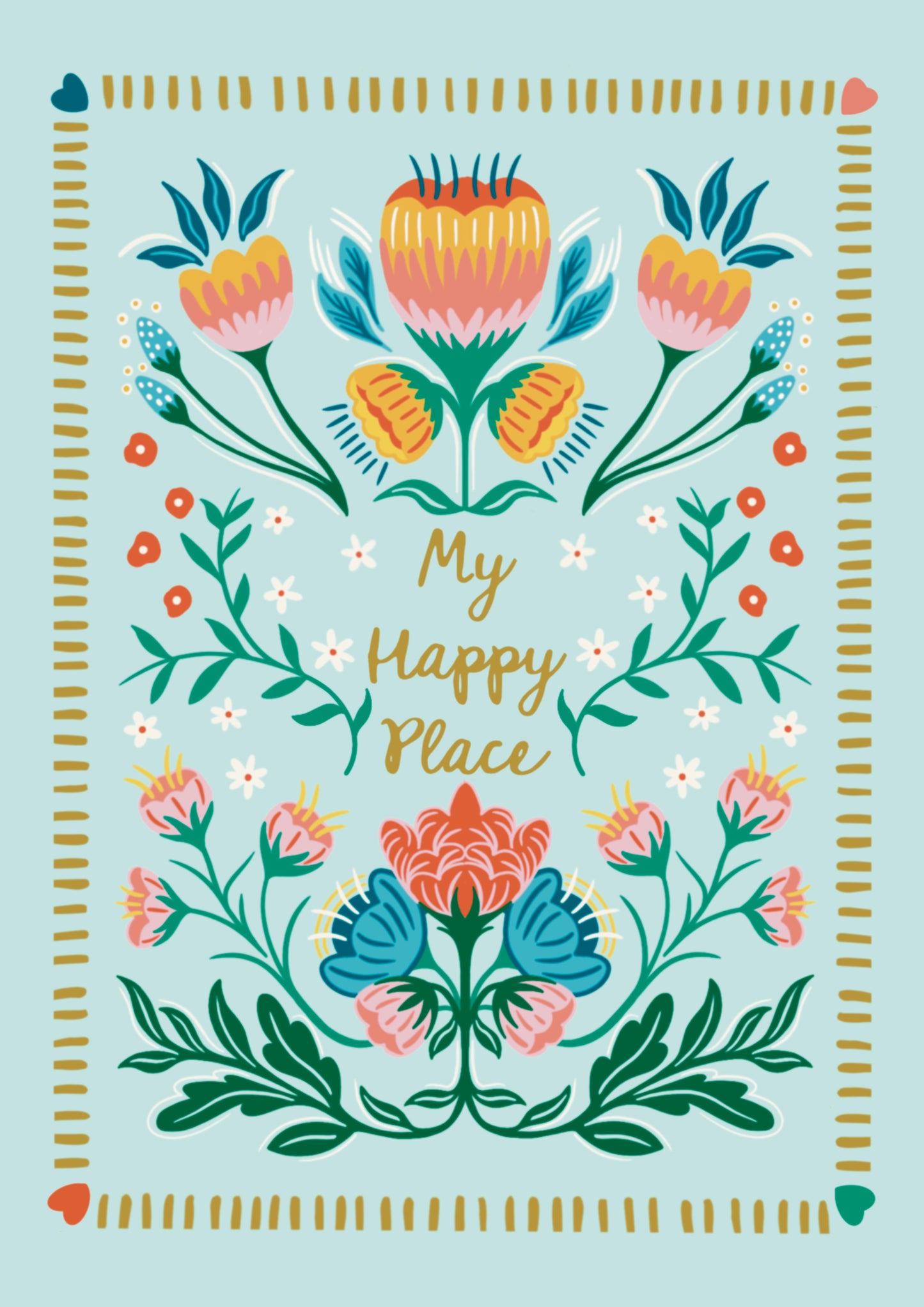 My Happy Place Art Print