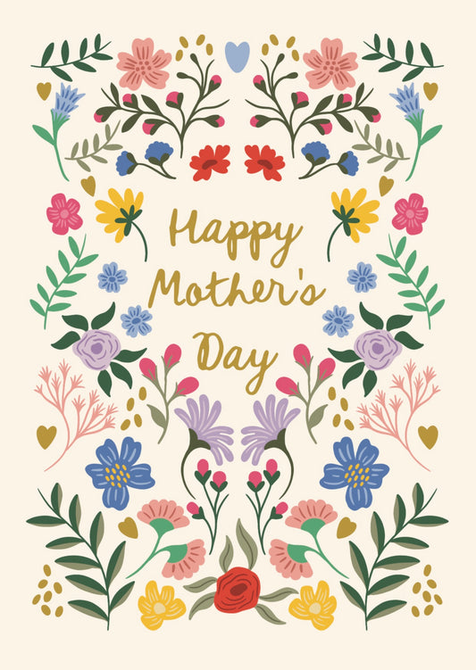 Floral Mother's Day Card