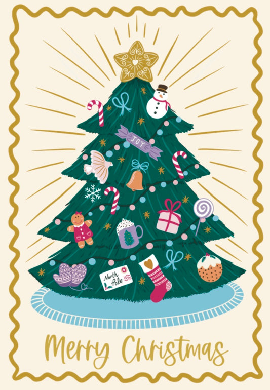 Christmas Tree Christmas Card