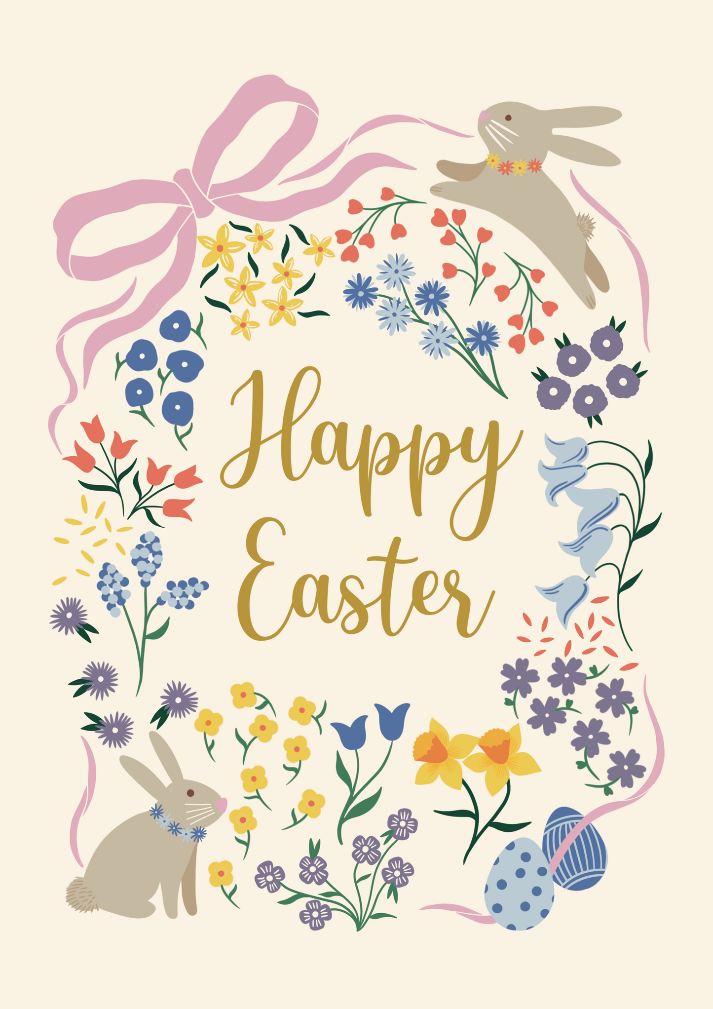 Easter Bunny Greeting Card